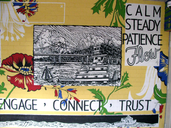 calm steady patience flow